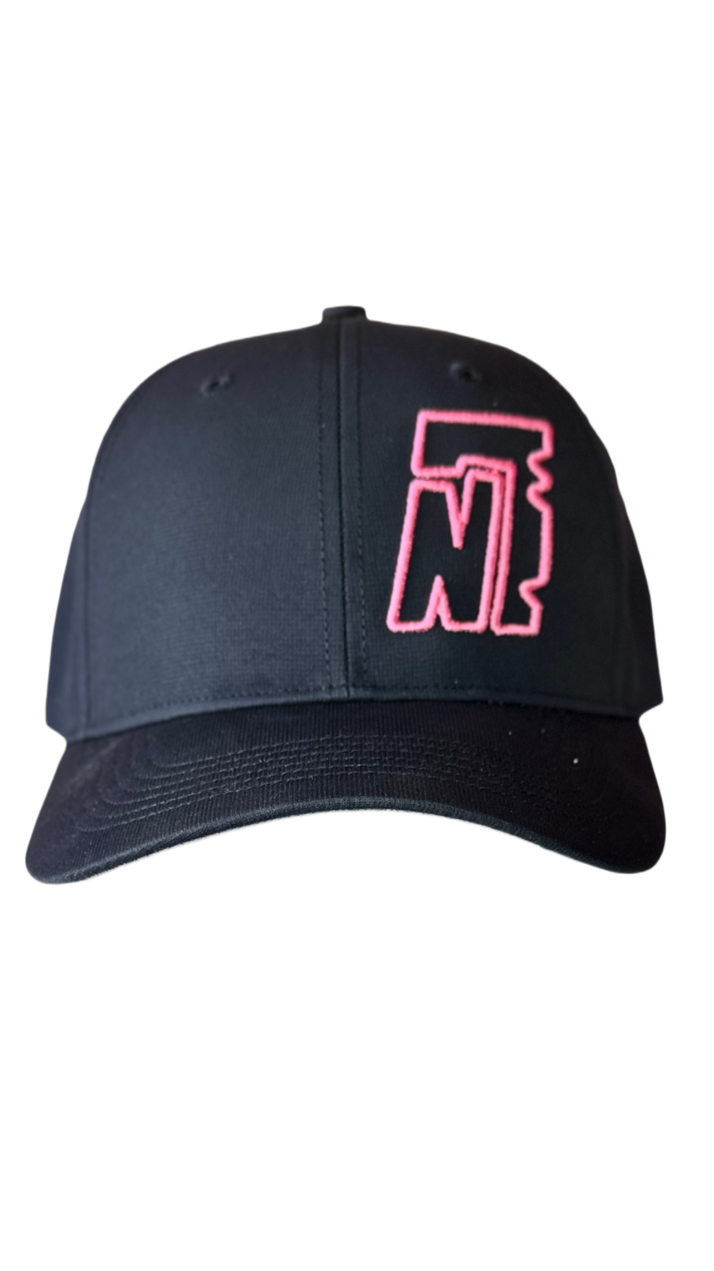 Black with pink Low Profile 225 hat