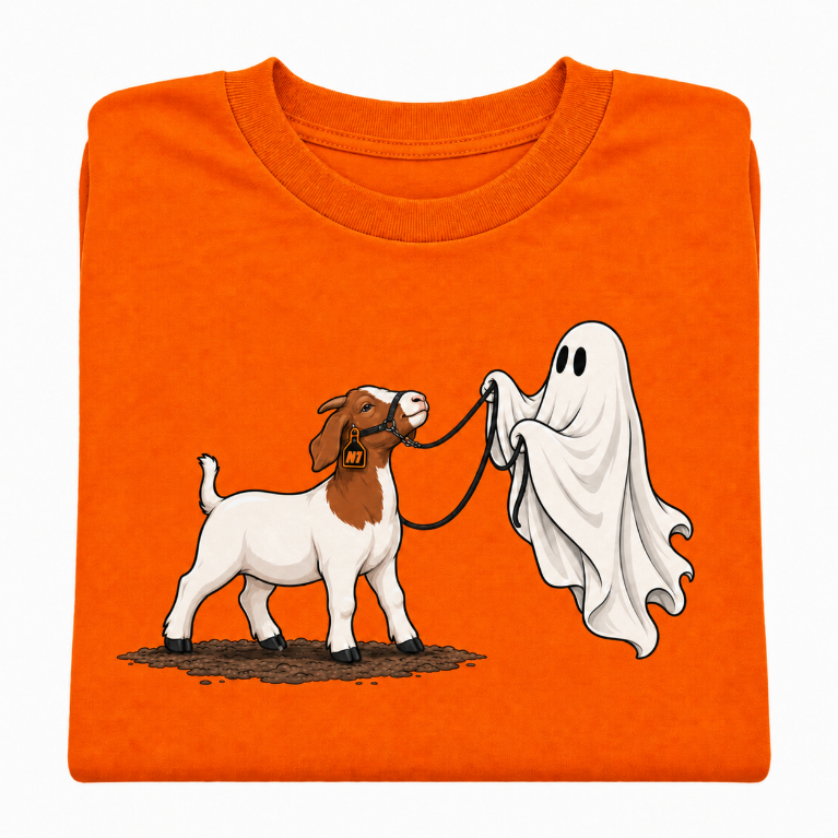 Show Spirit Halloween Graphic T-Shirt – Goat