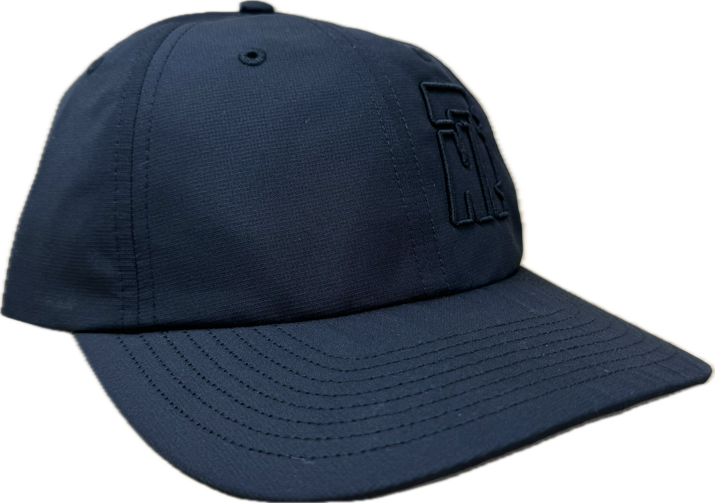 Black Floppy Hat w/ Embroidered Black "N7" Logo