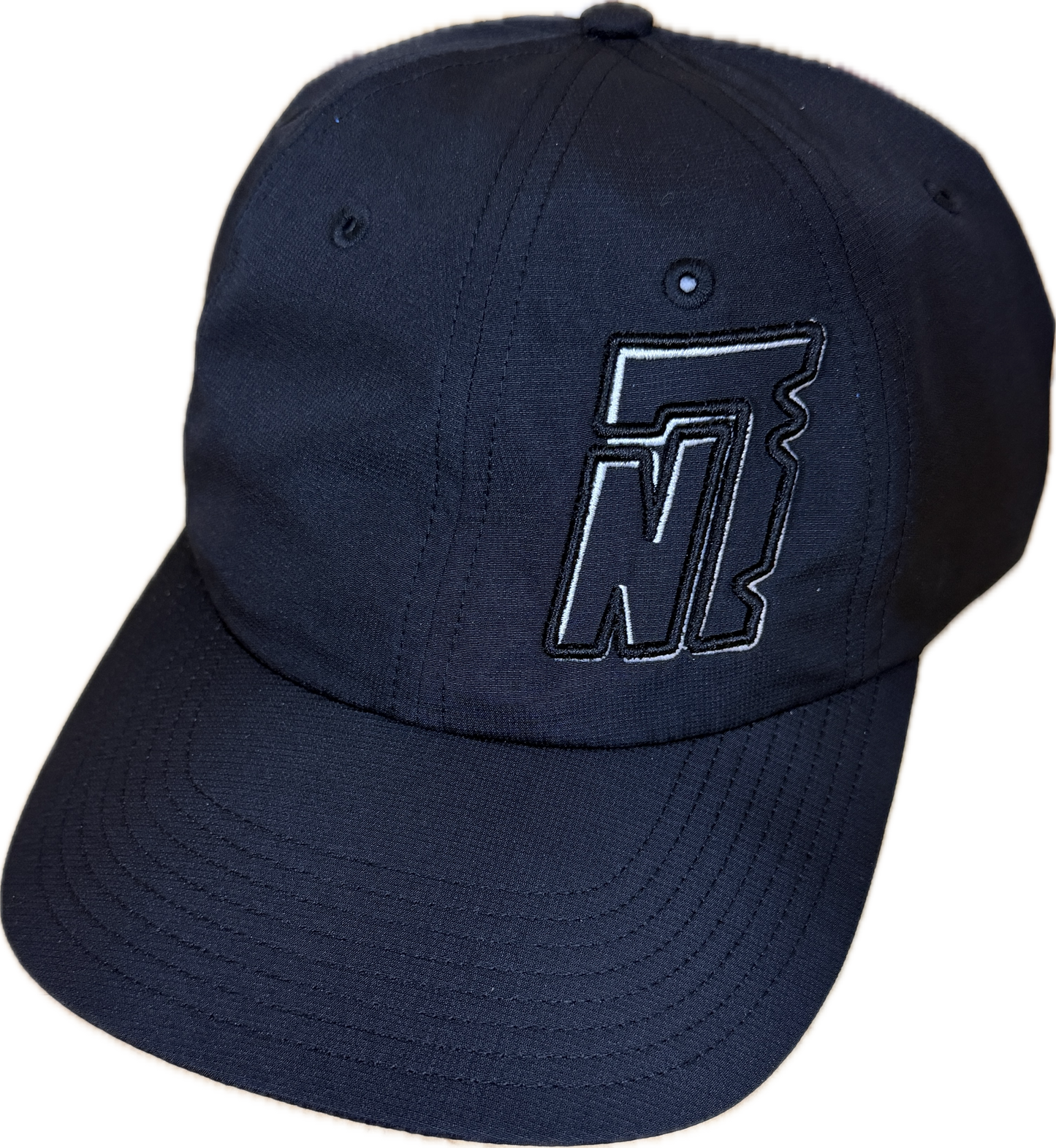 Black Floppy Hat with Embroidered Logo with Asst. color/options