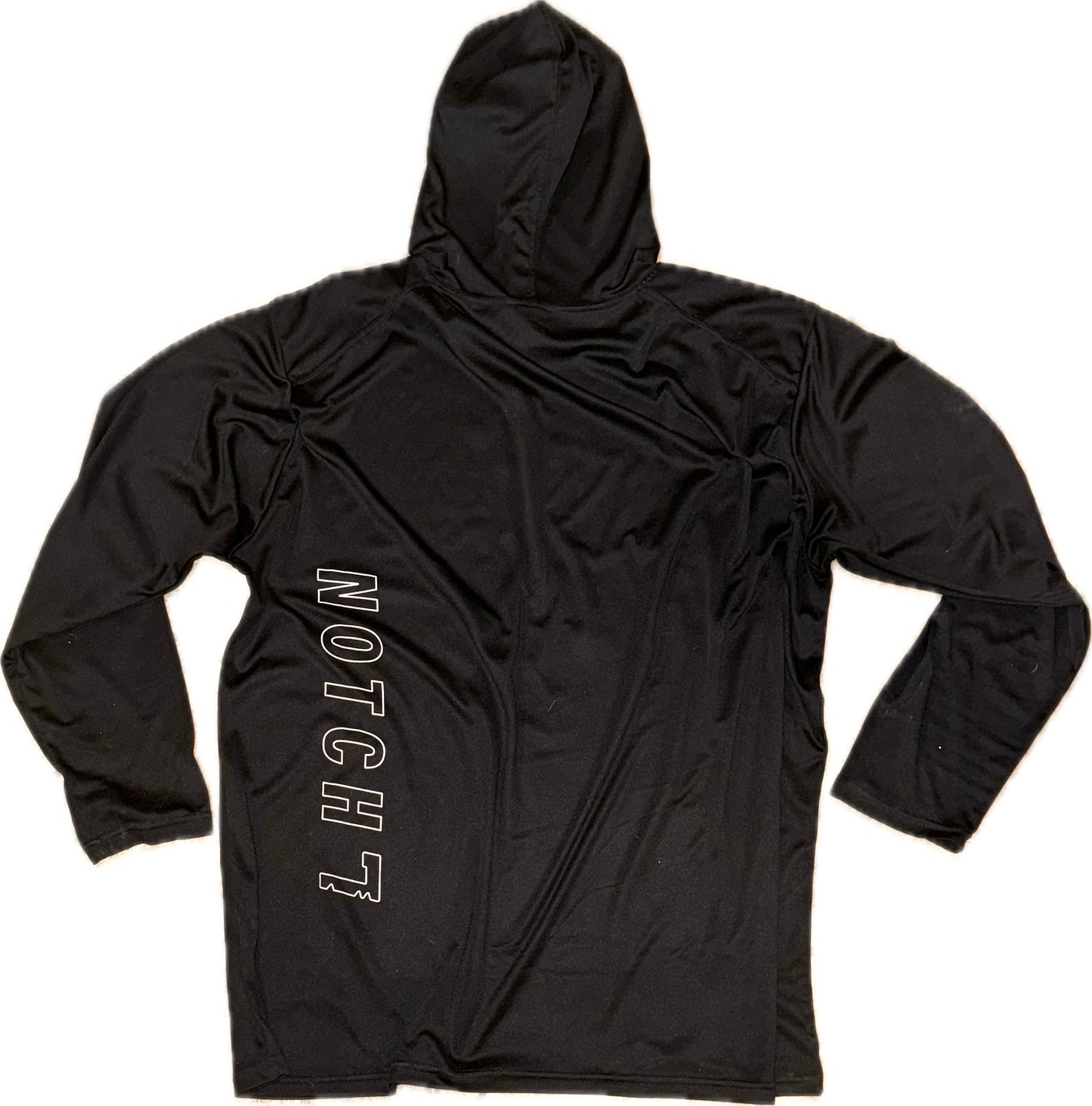 Performance Long Sleeve Hoodie T-Shirt 100% polyester for comfortable fit for any occasion
