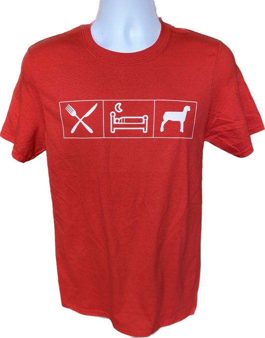 Eat-Sleep-ShowSheep T Shirt