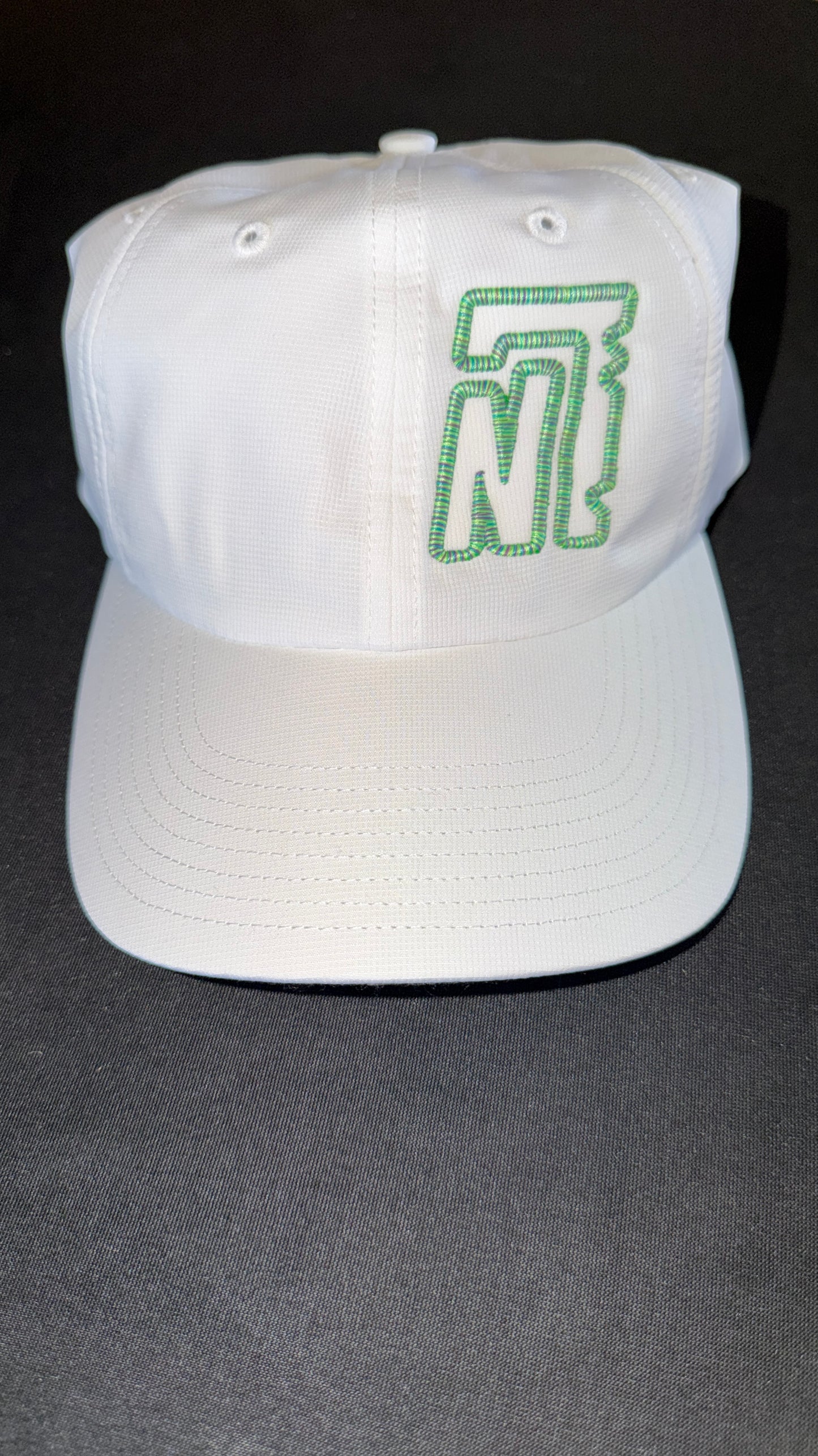 White green rope stitch 220 Floppy Hat