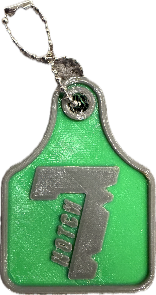 ASST NOTCH 7 KEYCHAINS
