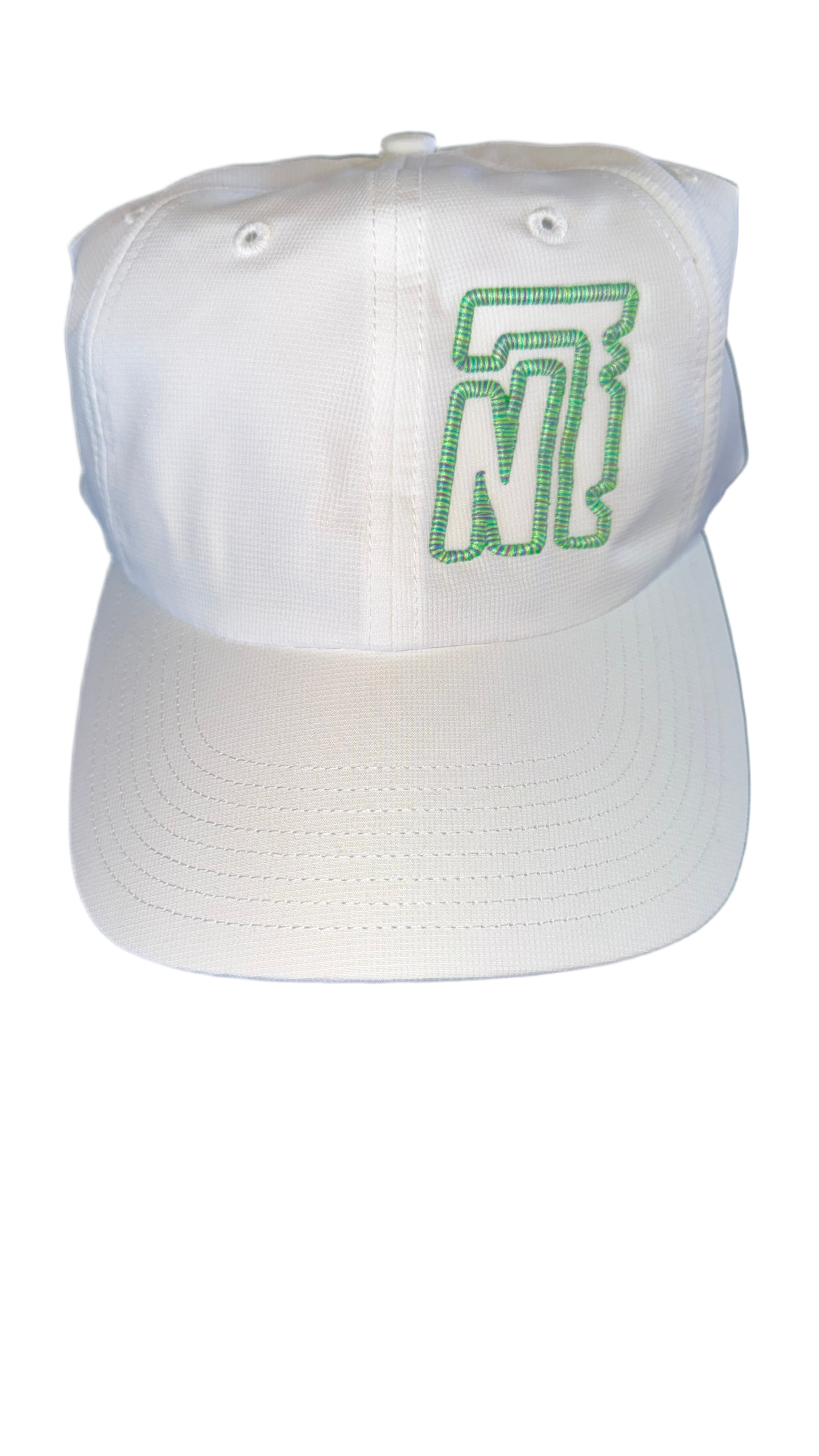 White green rope stitch 220 Floppy Hat