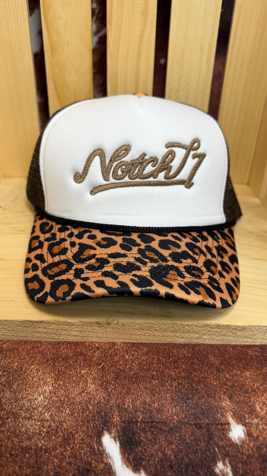LADIES FOAM TRUCKER HAT WITH EMBROIDERED LOGO