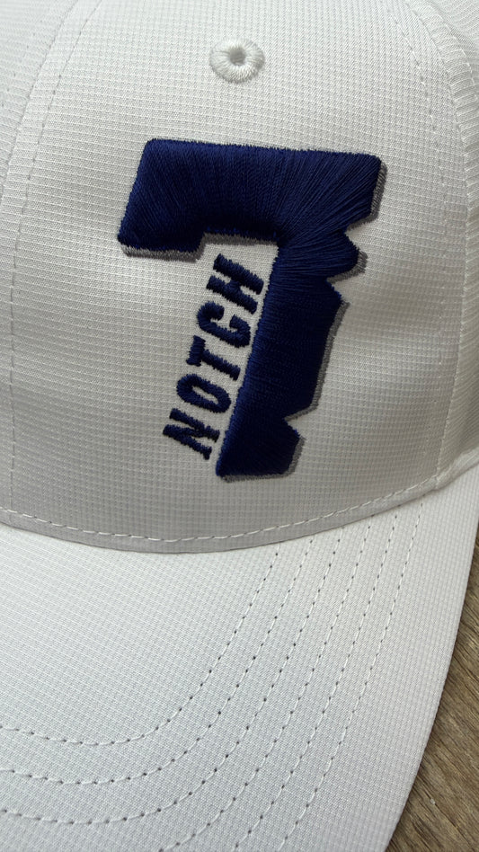 White low profile Group 7 Hat