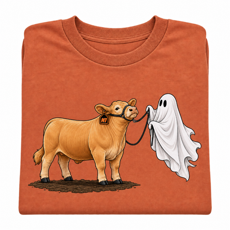 Show Spirit Halloween Graphic T-Shirt – Steer
