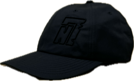 Black Floppy Hat w/ Embroidered Black "N7" Logo