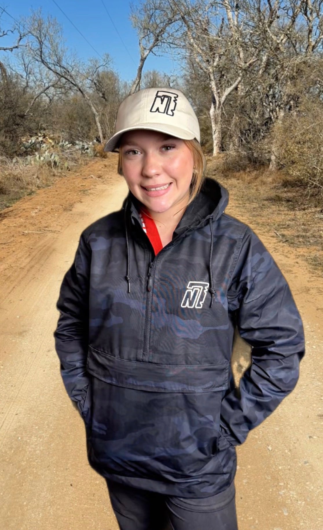 Camo Waterproof Quarter Zip