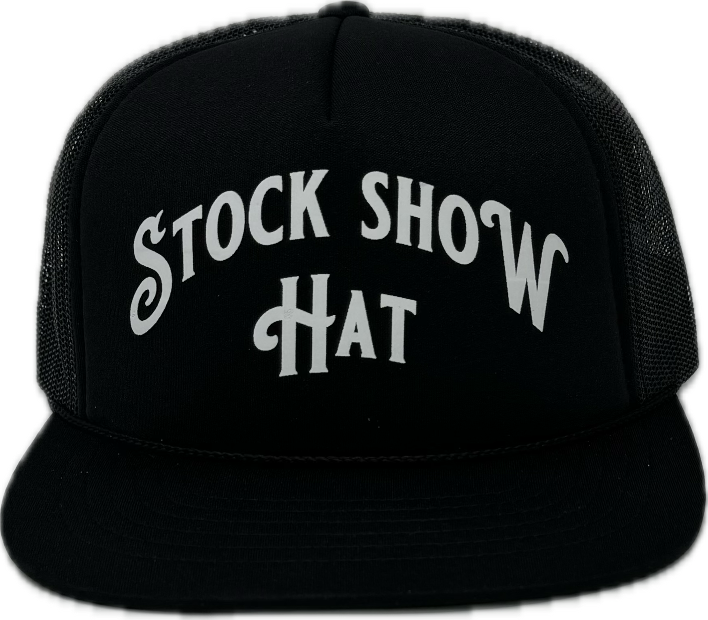 Black Richardson Foam Front Trucker "StockShow Hat"