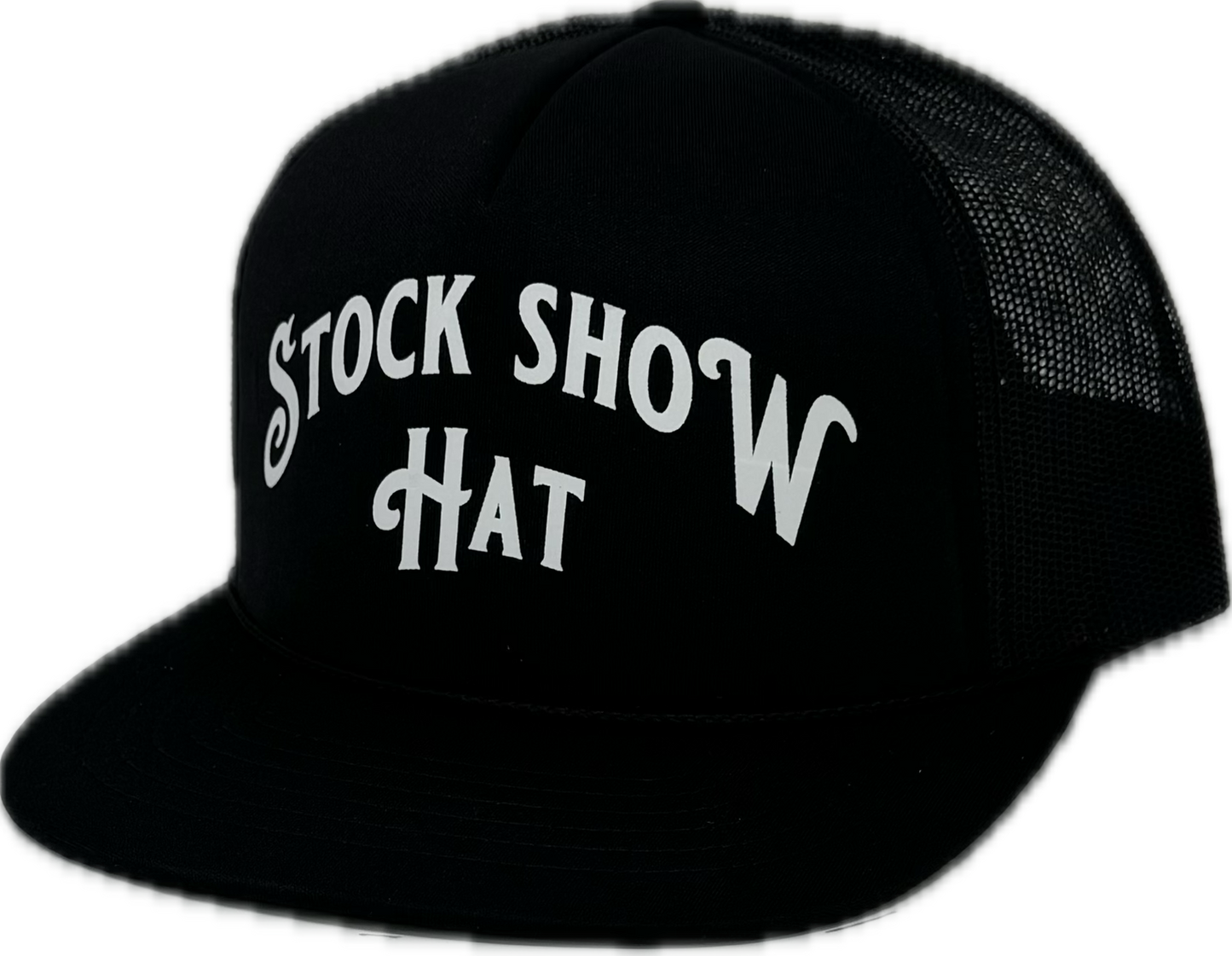 Black Richardson Foam Front Trucker "StockShow Hat"