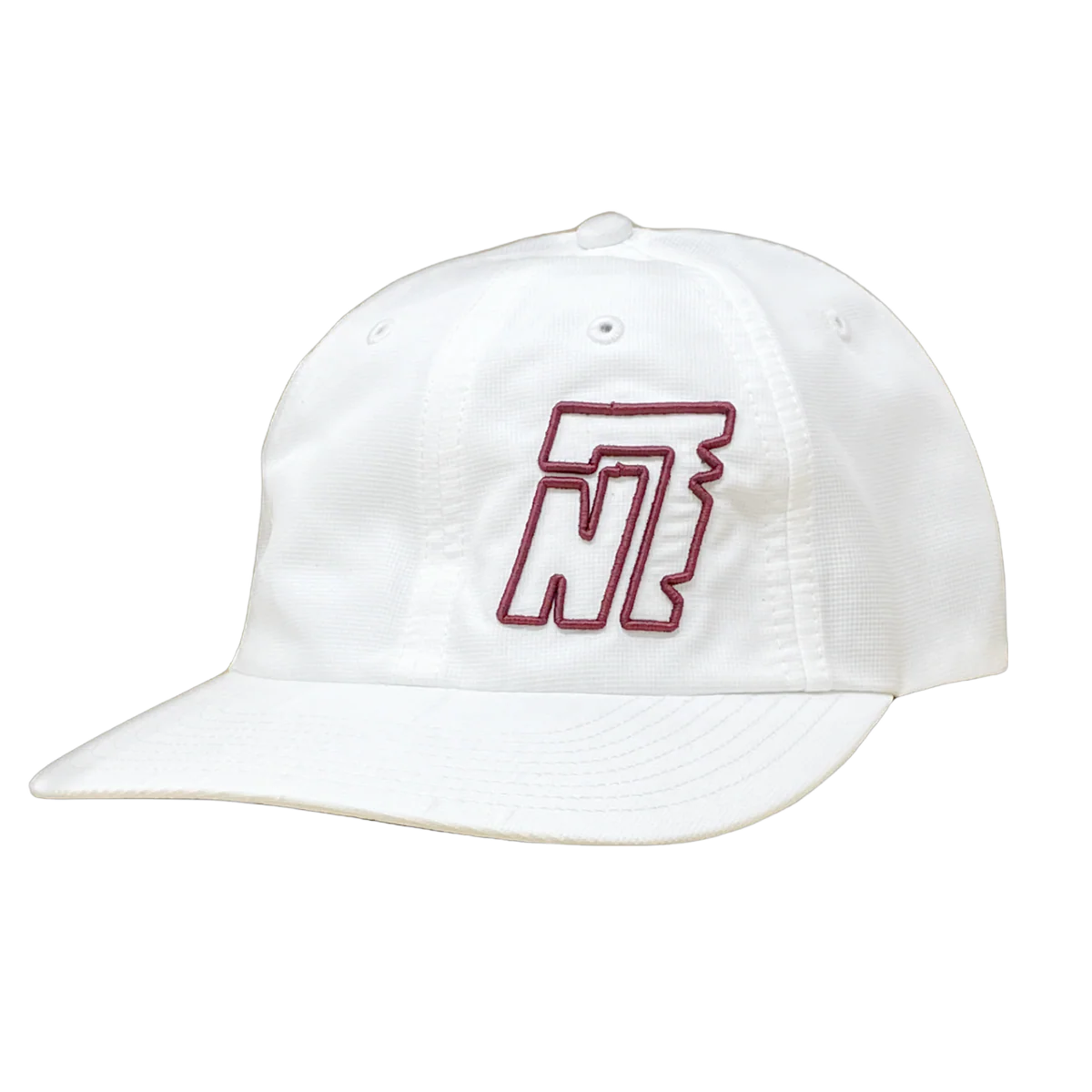 White Floppy 220 Hat with Embroidered color options       9+ colors